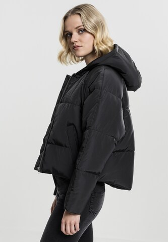 Urban Classics Winter Jacket in Black