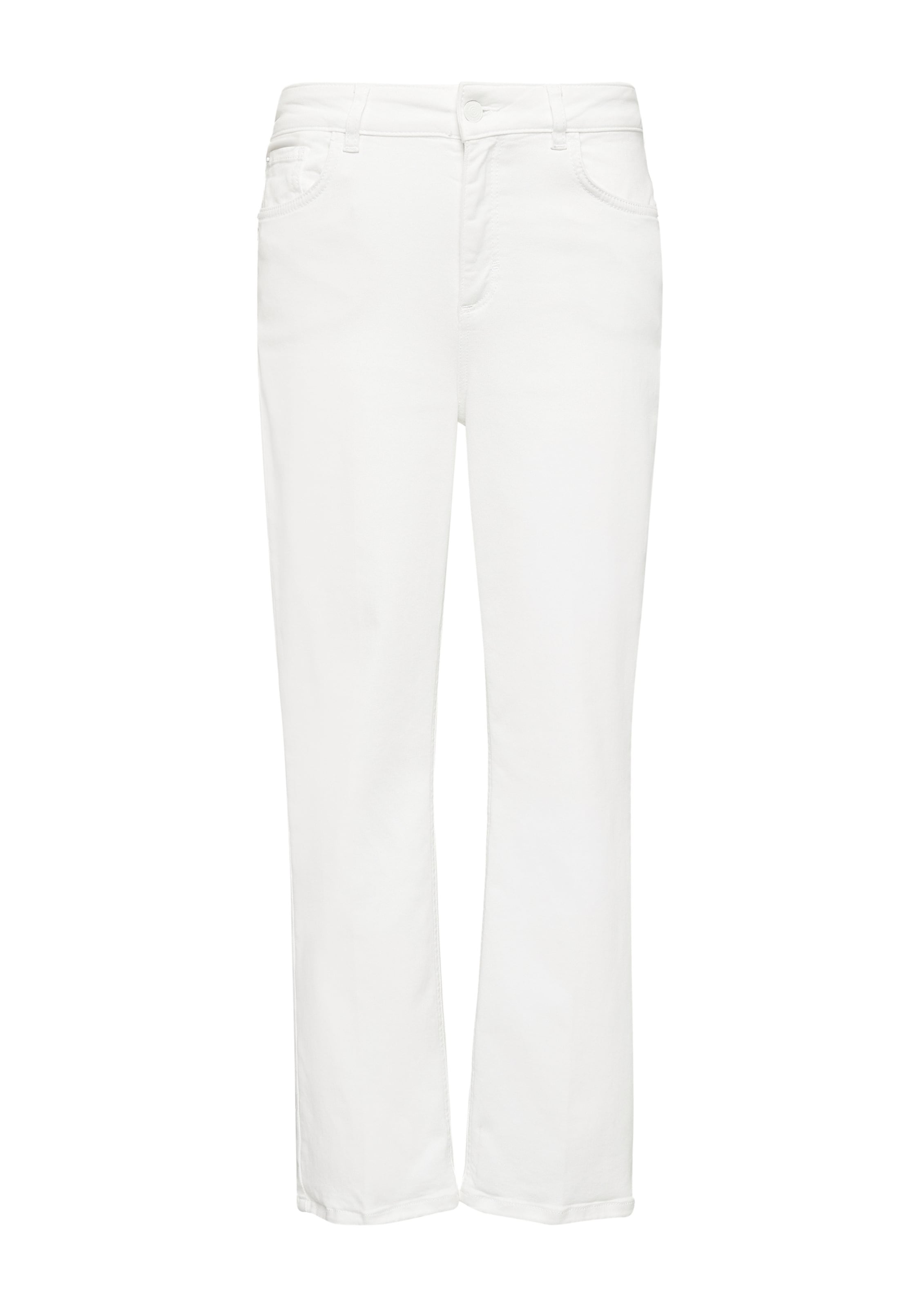 COMMA Regular Hose in Weiß: Vorderseite