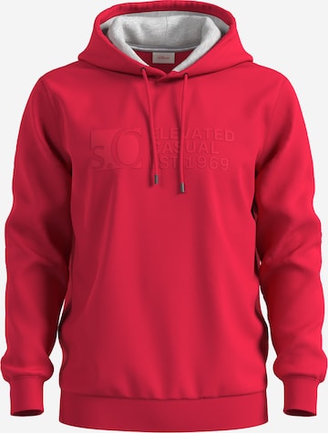 Sweat-shirt s.Oliver en rouge : devant