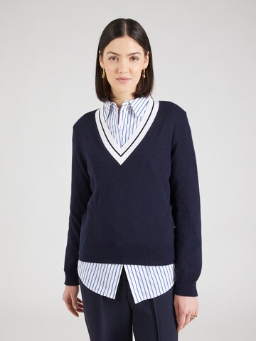 Pull-over GANT en bleu : devant