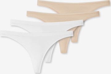 SCHIESSER Thong ' Serie 95-5 ' in Beige: front