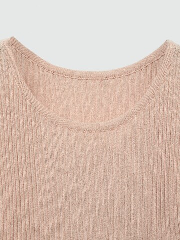 Tops en tricot 'LULA' MANGO en rose
