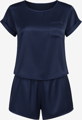C&City Short Pajama Set in Blue: front