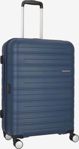 Set di valigie di American Tourister in blu