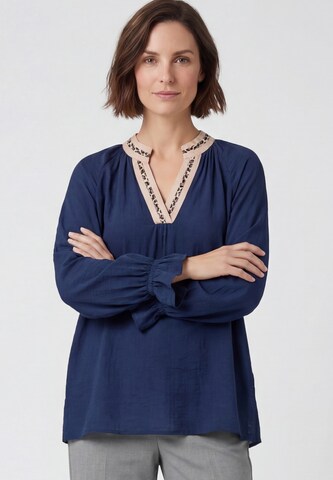 Usha - Blusa en azul