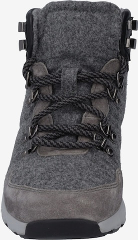 JOSEF SEIBEL Lace-Up Ankle Boots in Grey