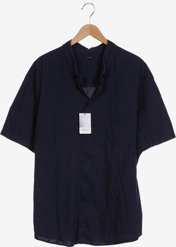 Kiabi Button Up Shirt in 5XL in Blue: front