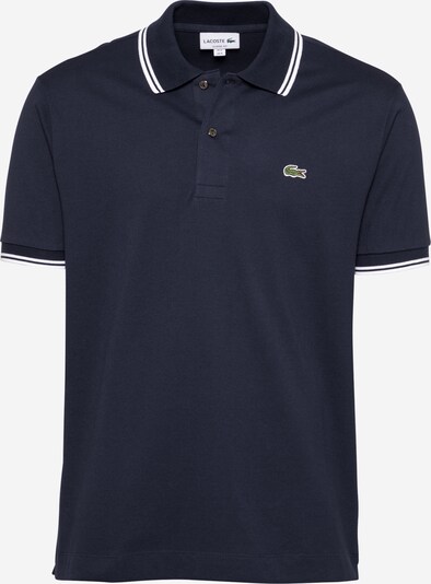 Tricou LACOSTE pe bleumarin / alb, Vizualizare produs