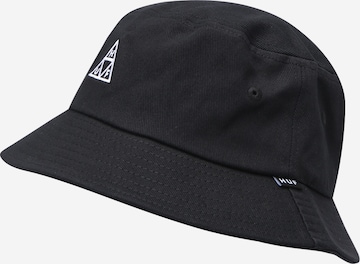 HUF Hat in Black: front