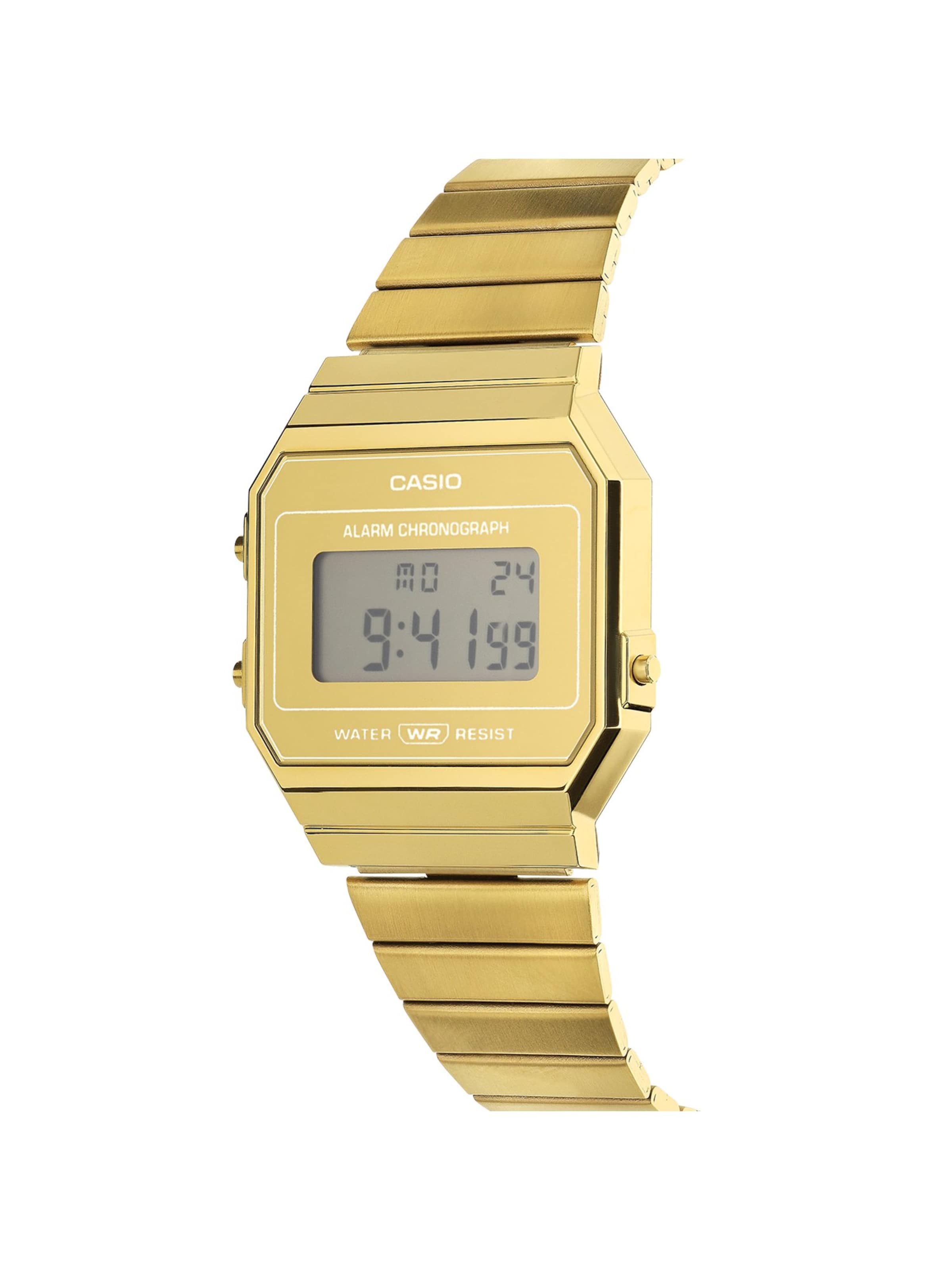 CASIO Digital watch 'Einfach' in Gold