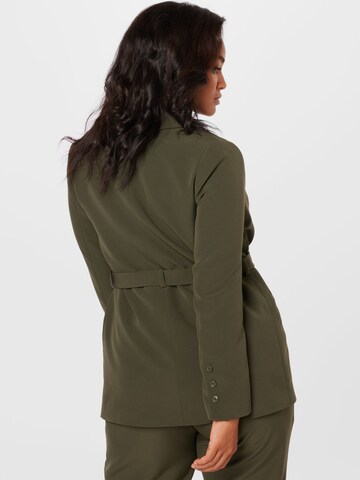 Guido Maria Kretschmer Curvy Blazer 'Franja' in Green