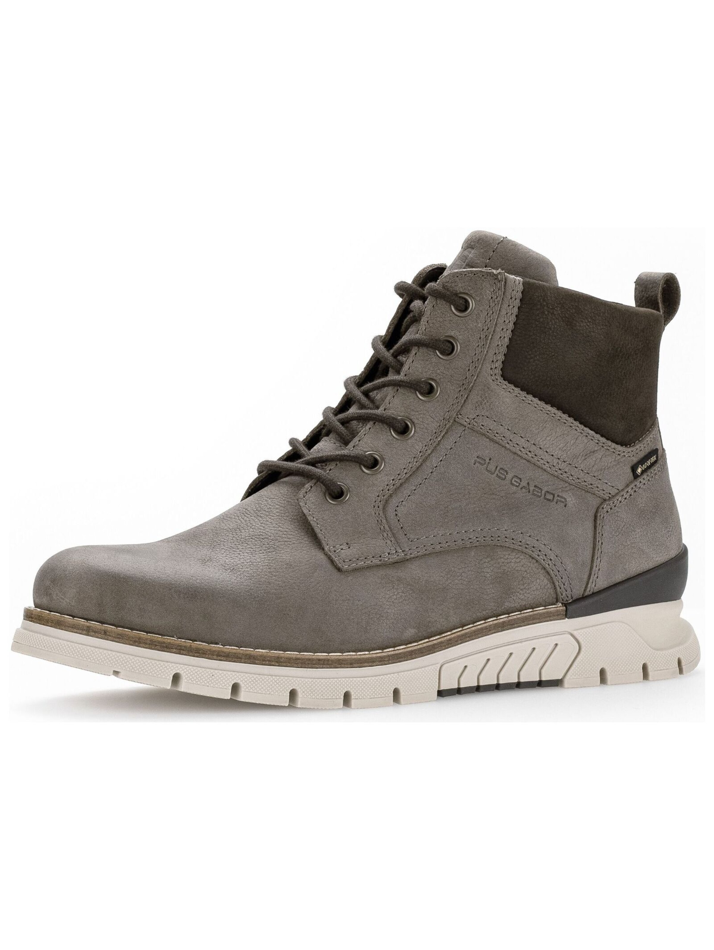 Boots stringati di Pius Gabor in grigio: frontale