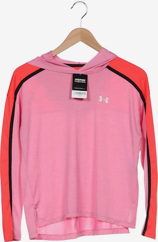 UNDER ARMOUR Sweatshirt & Zip-Up Hoodie in XS in Pink: front
