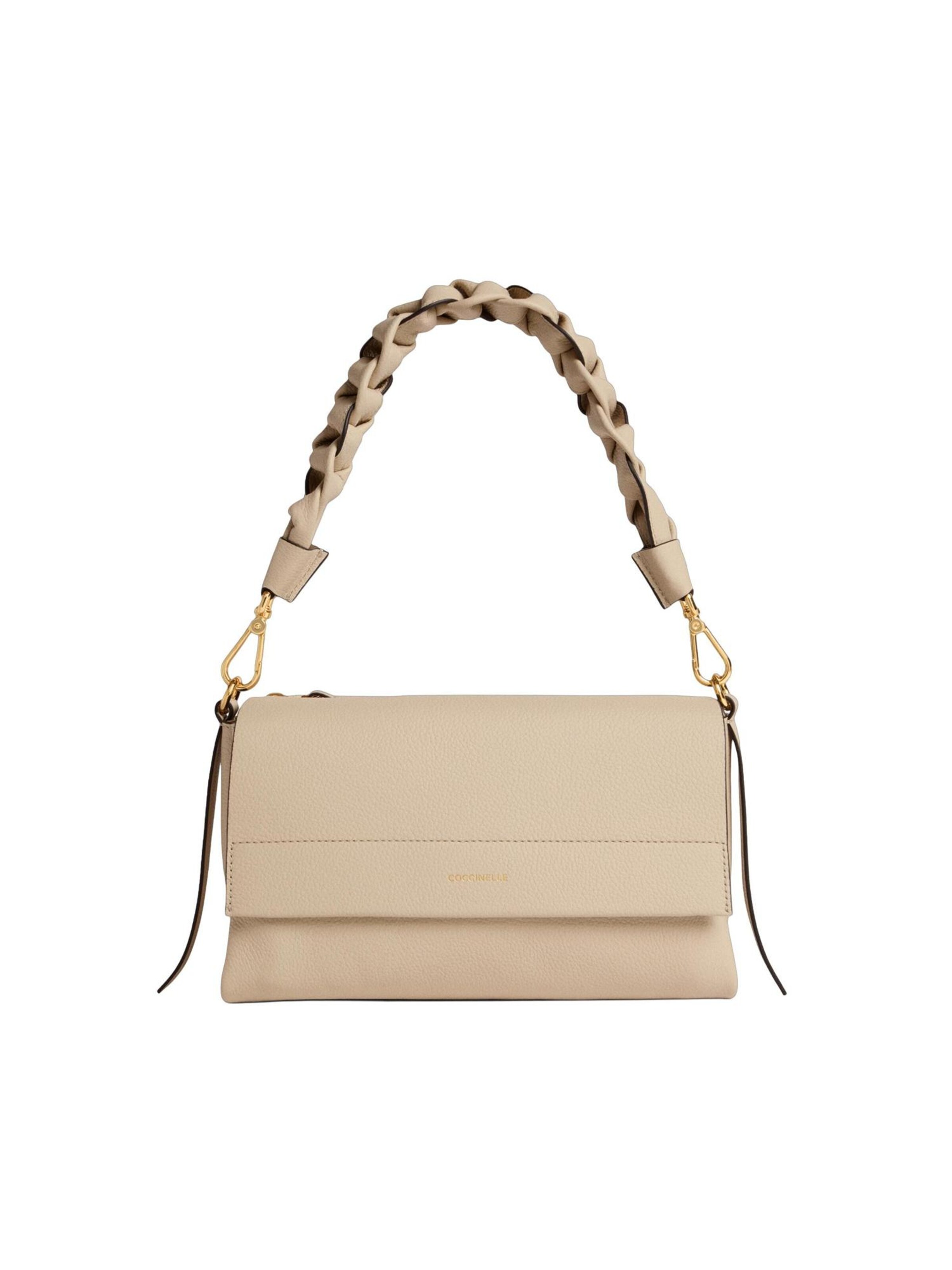 Borsa a mano 'Boheme 26 370' di Coccinelle in beige: frontale