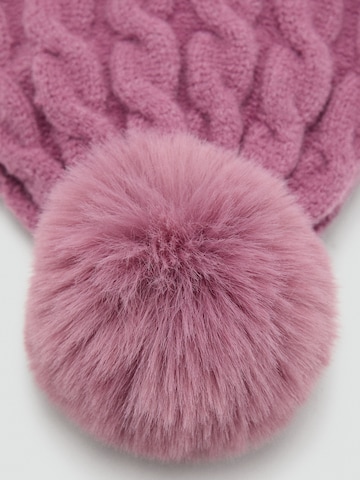 MANGO KIDS Čepice 'TRENZA' – pink