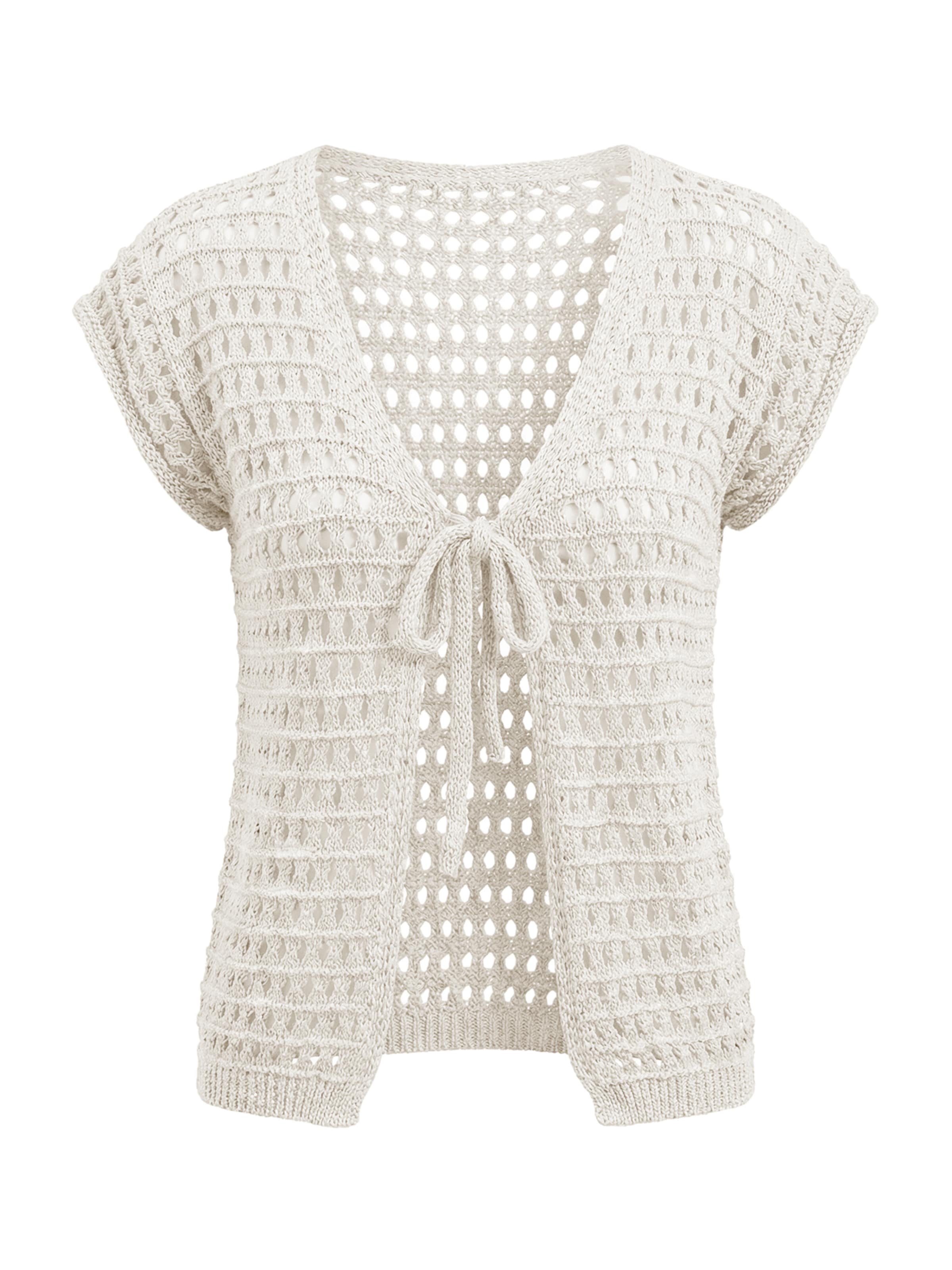 Imily Bela Strickjacke in Weiß