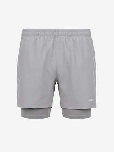SNOCKS Sports trousers in L in Silver grey, Item view