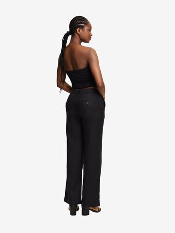 Wide Leg Pantalon ESPRIT en noir