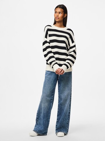 PIECES Sweater 'FANNI' in Black
