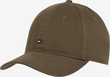 Casquette TOMMY HILFIGER en vert : devant