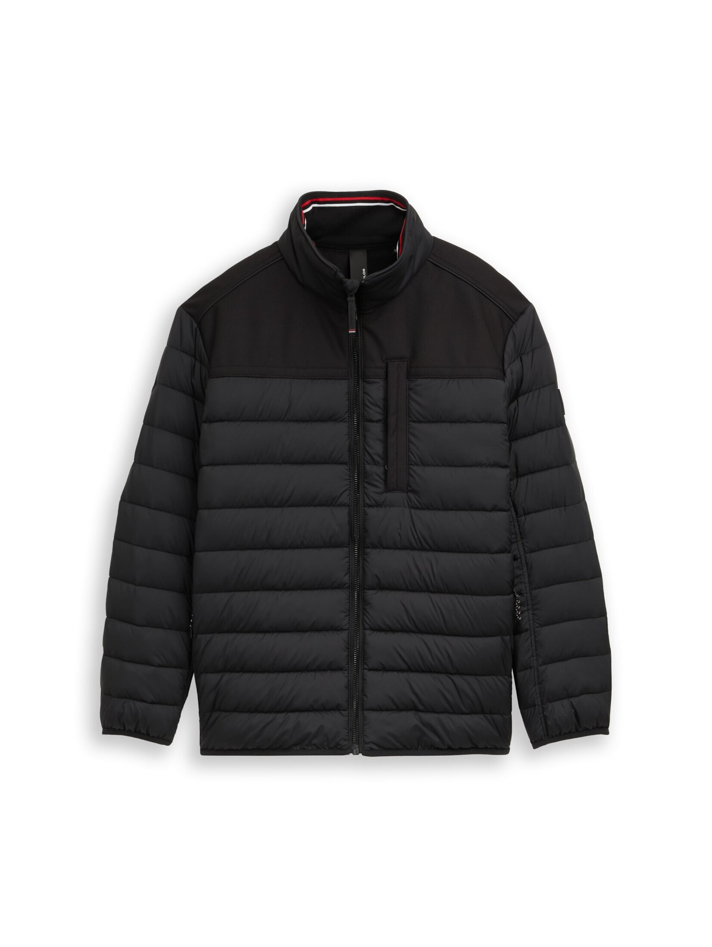 TOM TAILOR Men + Kurtka przejściowa w kolorze czarny: przód