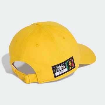 Cappello da baseball sportivo 'Jamaika 26 x Bob Marley Baseball' di ADIDAS PERFORMANCE in giallo