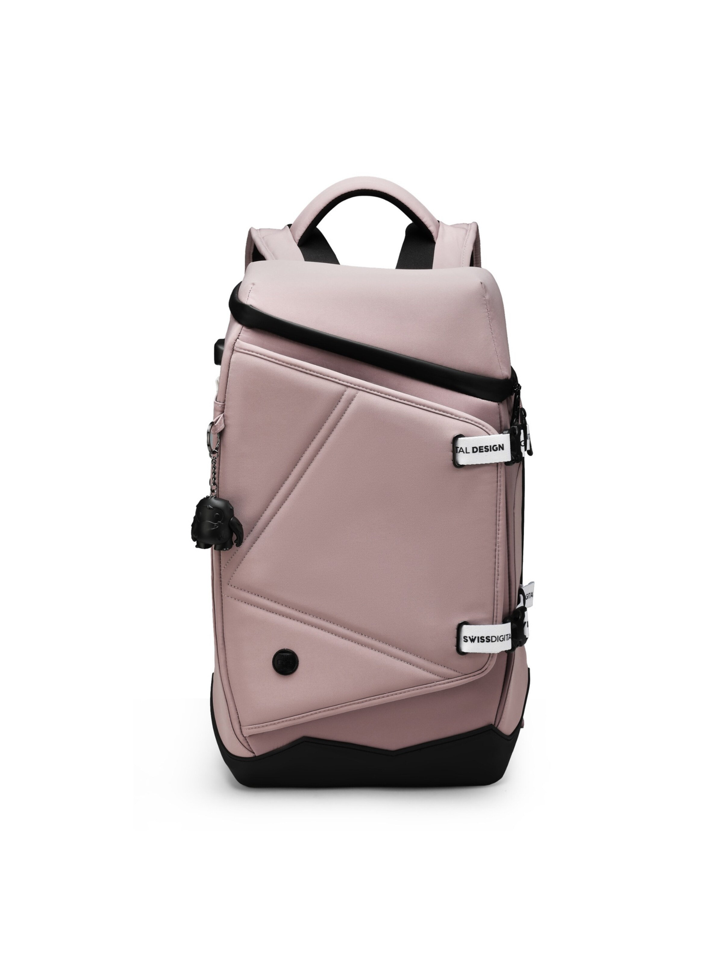 Zaino 'Seon' di SWISSDIGITAL DESIGN in rosa: frontale