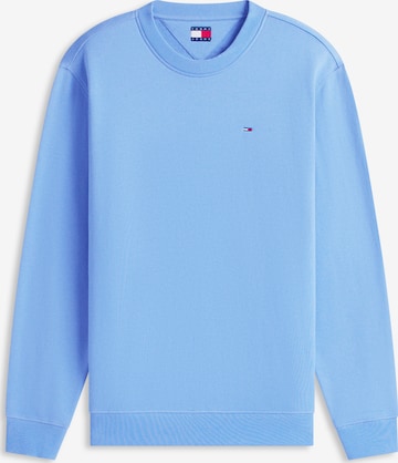 Sweat-shirt Tommy Jeans en bleu : devant