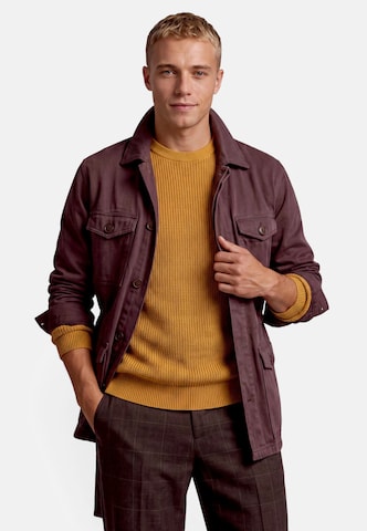 Veste mi-saison zero en marron : devant