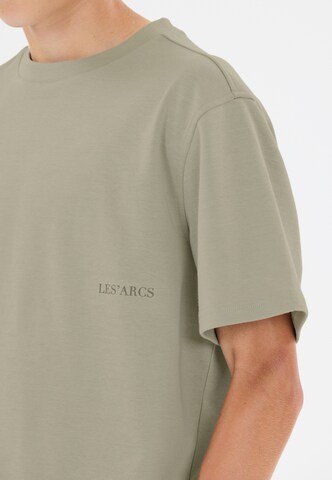 Les'Arcs Functioneel shirt 'Zive' in Bruin