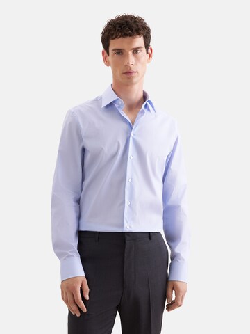Coupe slim Chemise business SEIDENSTICKER en bleu