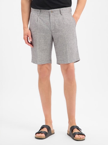 Alberto Regular Broek in Grijs: voorkant