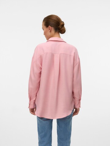 VERO MODA Blouse 'VMMelanry' in Pink