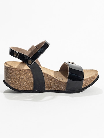 Bayton Remienkové sandále 'AVON' - Čierna