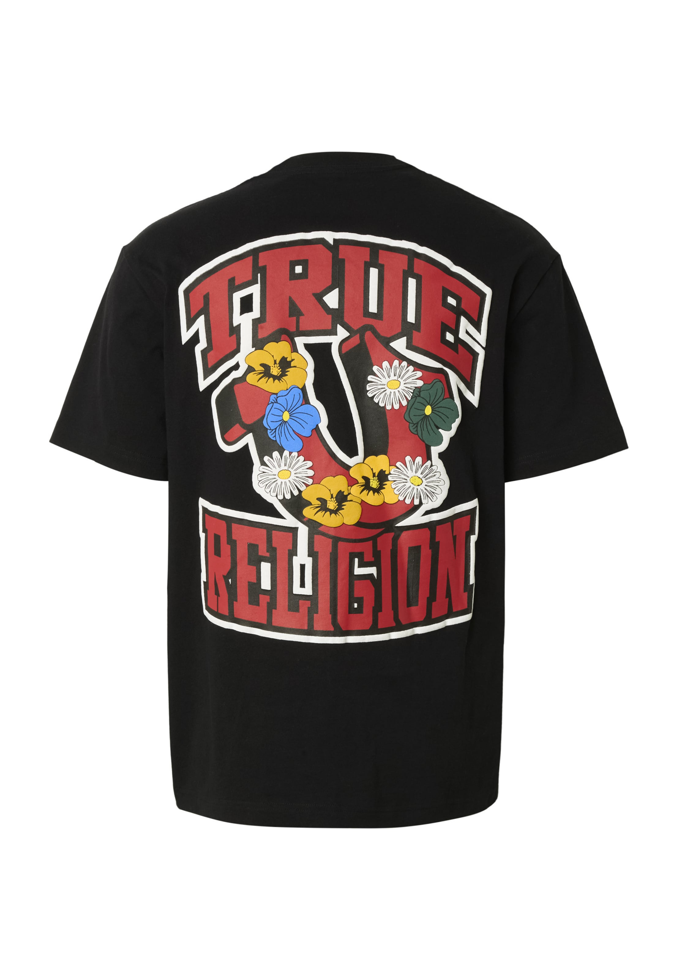 Maglietta 'Garden' di True Religion in nero