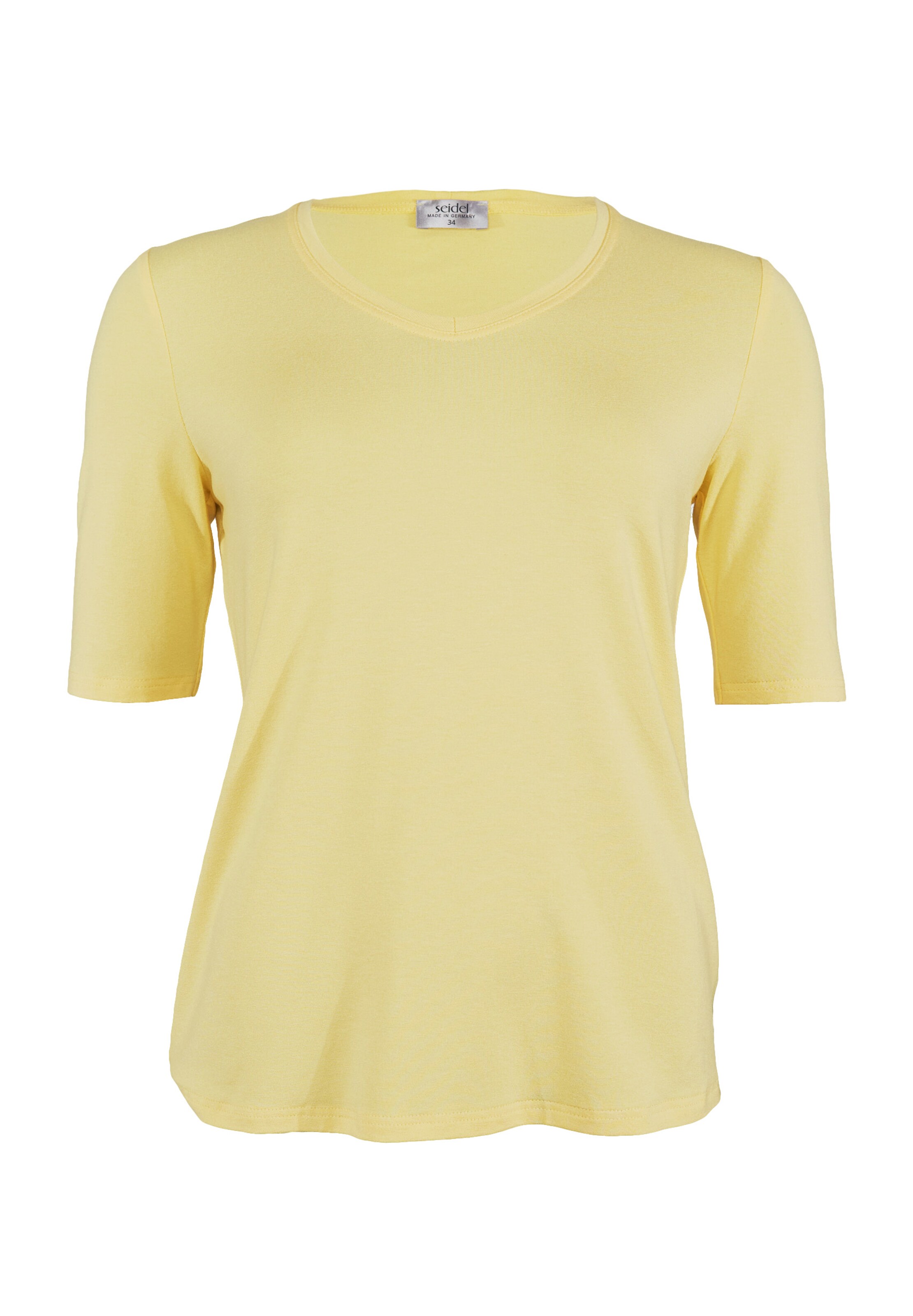 Seidel Moden T-Shirt in Gelb: Vorderseite