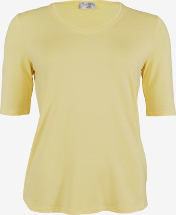 Seidel Moden T-Shirt in Gelb: Vorderseite