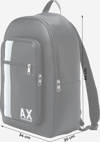 ARMANI EXCHANGE Backpack 'ZAINO' in Black