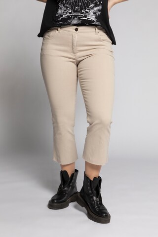 Studio Untold Bootcut Jeans '796950' in Beige: voorkant