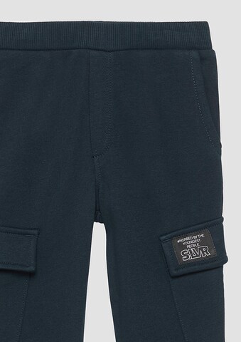 s.Oliver Tapered Broek in Blauw