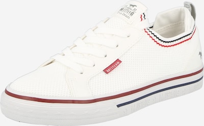 Sneaker low MUSTANG pe alb, Vizualizare produs