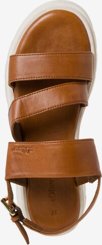 s.Oliver Sandals in Brown