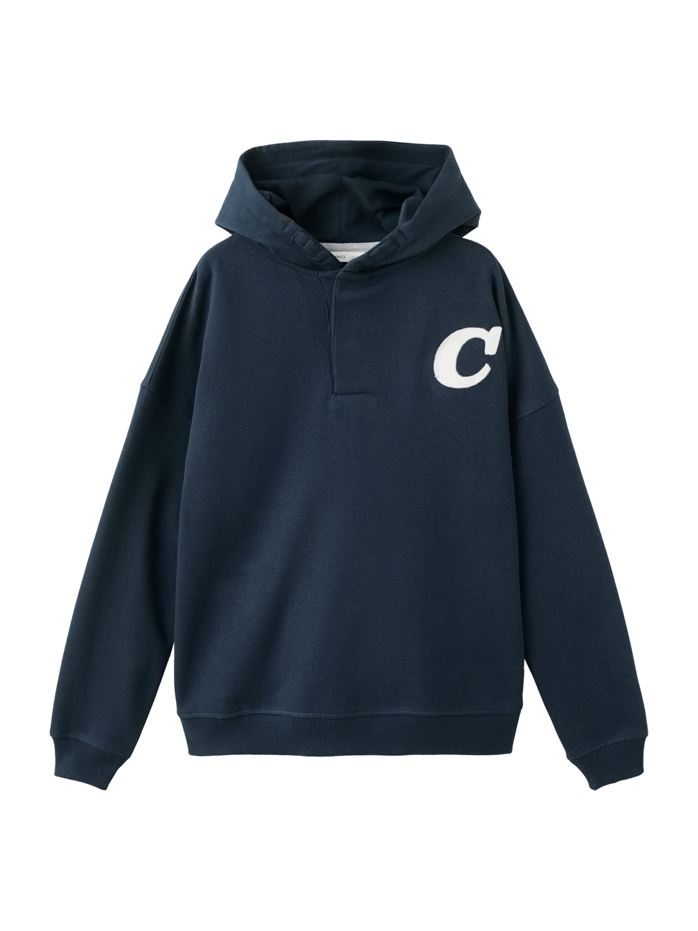 MANGO KIDS Sweatshirt 'DCHAMP' in Blue: front