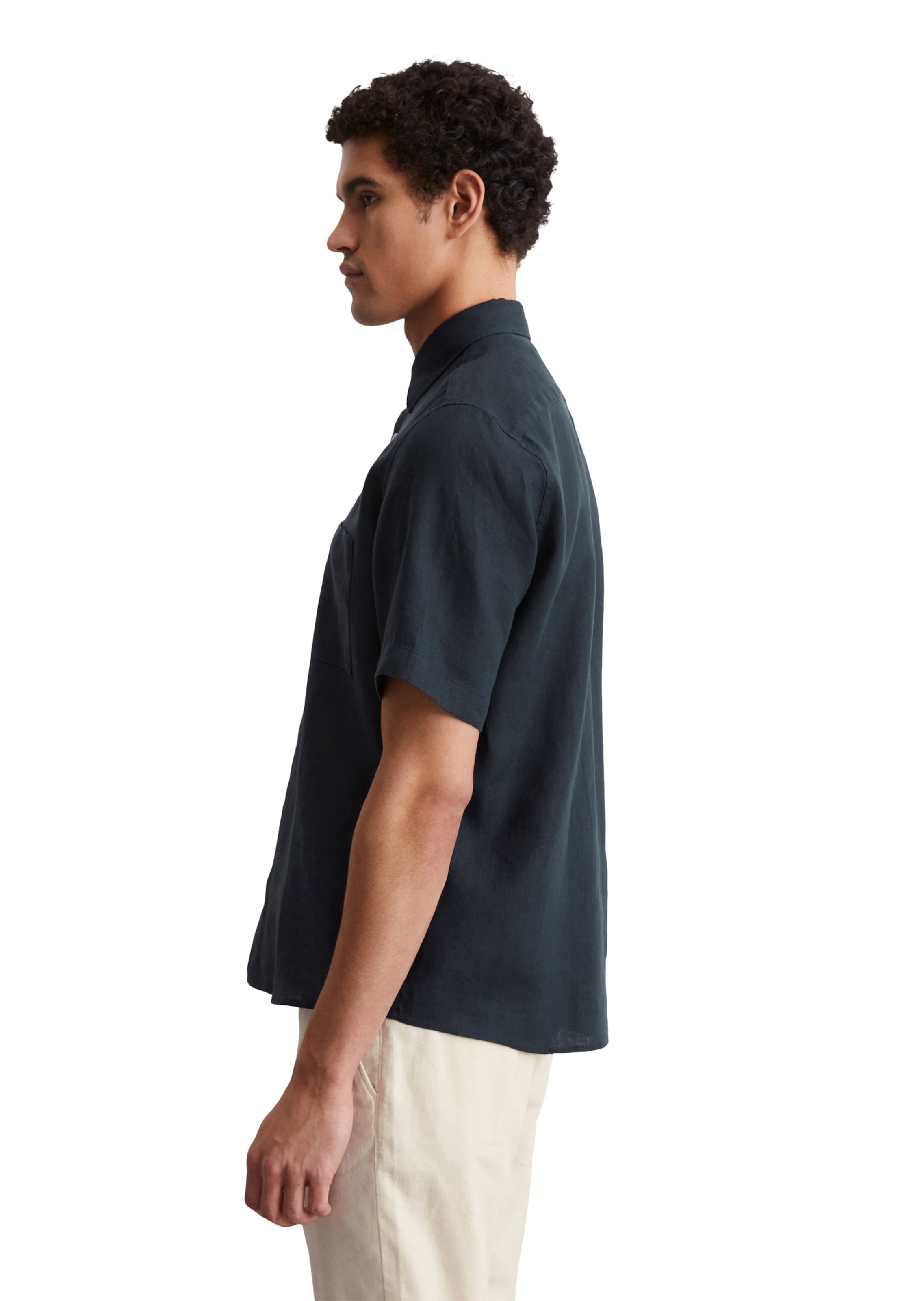Marc O'Polo Regular fit Button Up Shirt in Blue