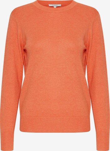 b.young Sweater 'Bymmpimba' in Orange: front