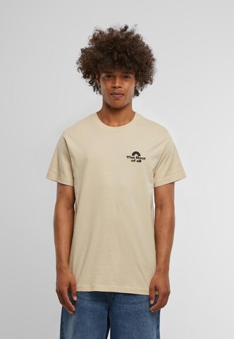 Mister Tee - Camiseta 'Root of All' en beige: frente