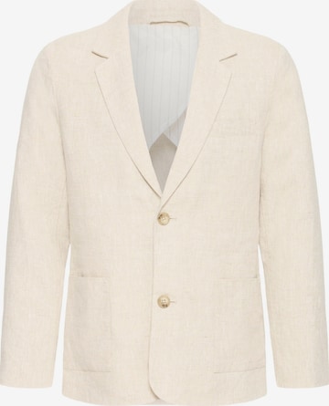 Casual Friday Regular fit Business-colbert ' CFTorup Linen ' in Beige: voorkant