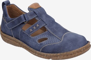 JOSEF SEIBEL Lace-Up Shoes 'Neele' in Blue
