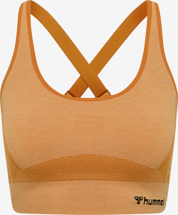 Hummel - Top desportivo em laranja: frente