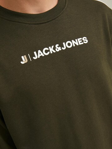 Sweat-shirt 'Logan' JACK & JONES en vert